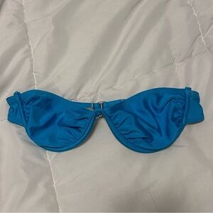 strapless cotton on bikini top